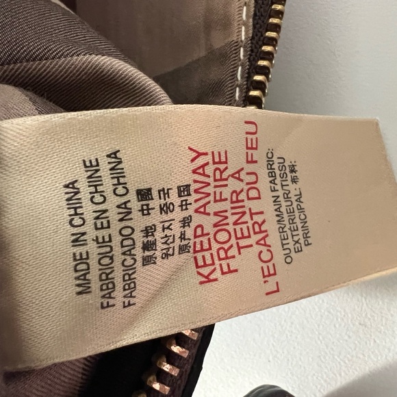 Burberry Metallic Zip Up Pouch - Picture 8 of 9